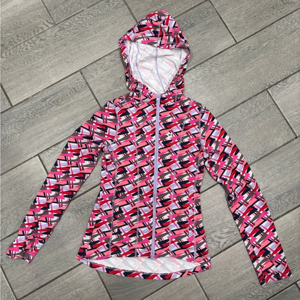 American Girl Feeling Fierce Print Jacket for Girls Size Medium